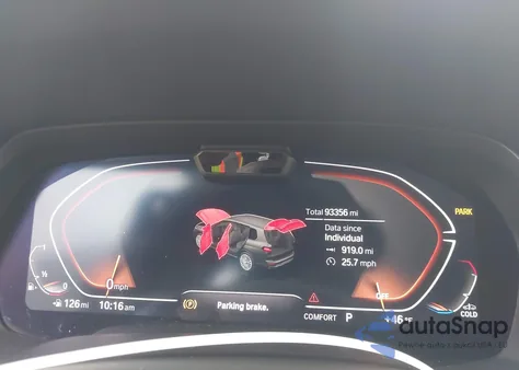 2022 BMW X7 xDrive40I z USA, uszkodzony, nr VIN 5UXCW2C09N9M37838